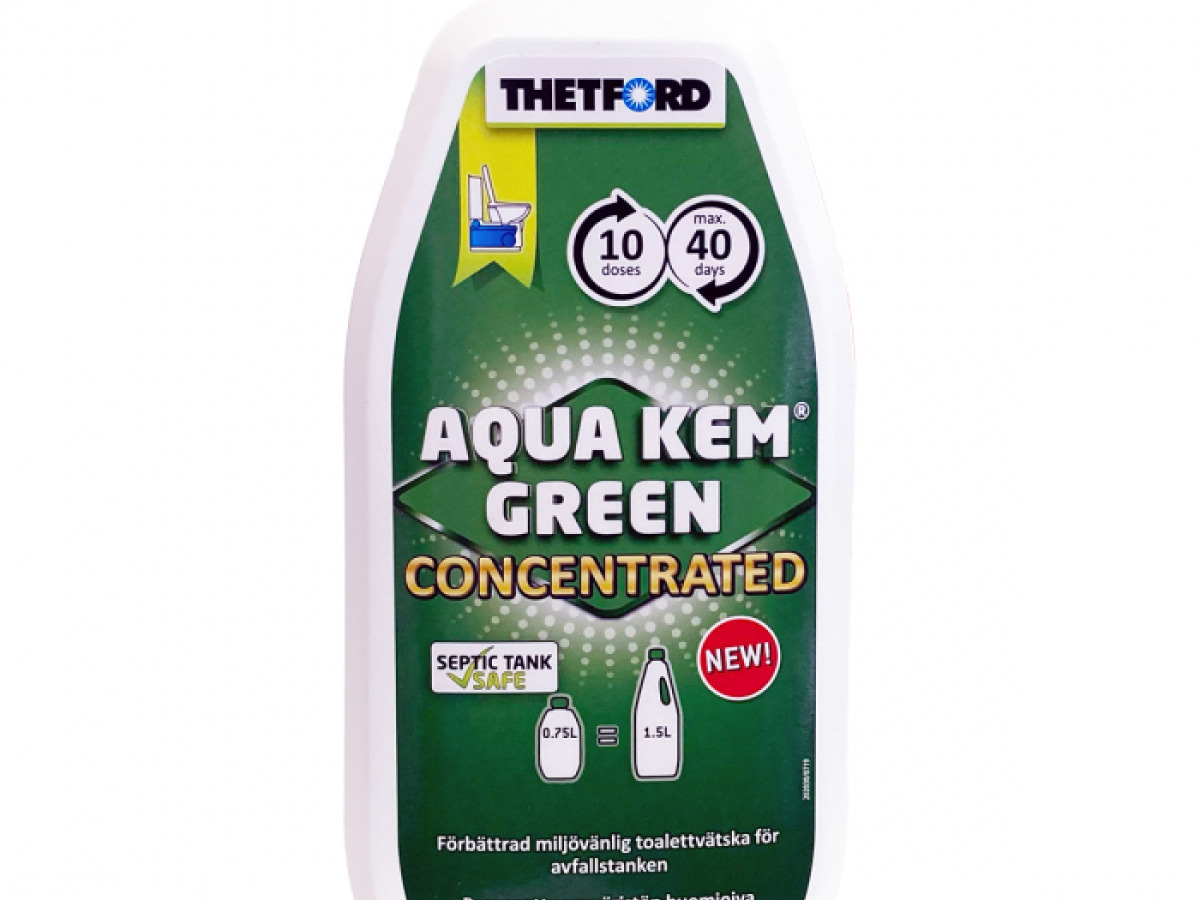 Aqua Kem Green 750ml. Toalettvätska Thetford, bild 1 av 1