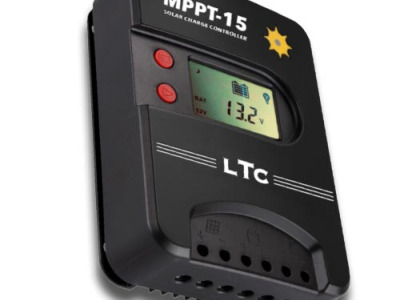 Solcellsregulator 15A MPPT med display, LTC