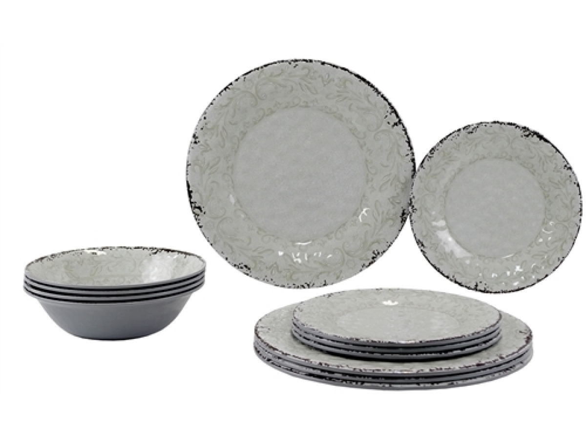 Servis 12 delar Stone sand, Gimex, bild 1 av 1