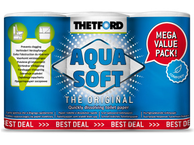 Toalettpapper 6-pack Thetford Aqua Soft