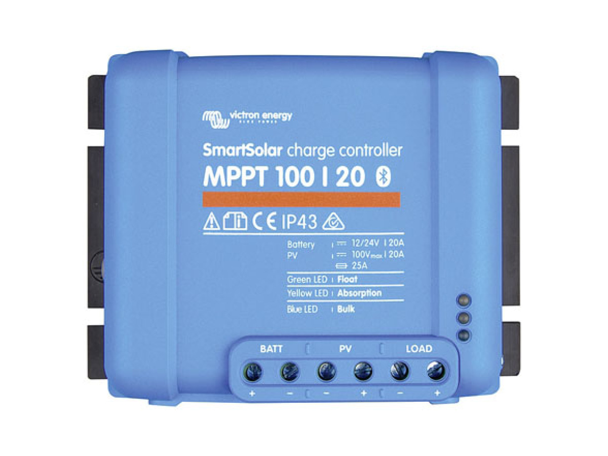 Solcellsregulator 20A MPPT, SmartSolar 100/20, bild 1 av 1