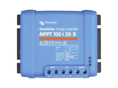 Solcellsregulator 20A MPPT, SmartSolar 100/20