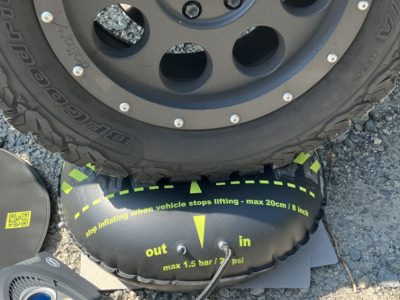 Luftkudde Flat-jack camper 2.0