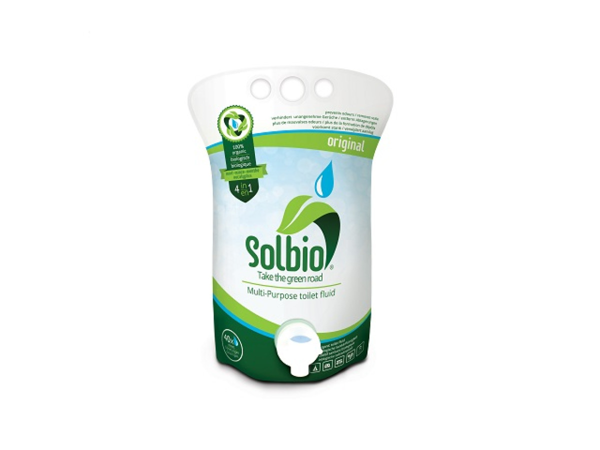 Sanitets/toalettvätska SOLBIO 100% organisk, bild 1 av 1