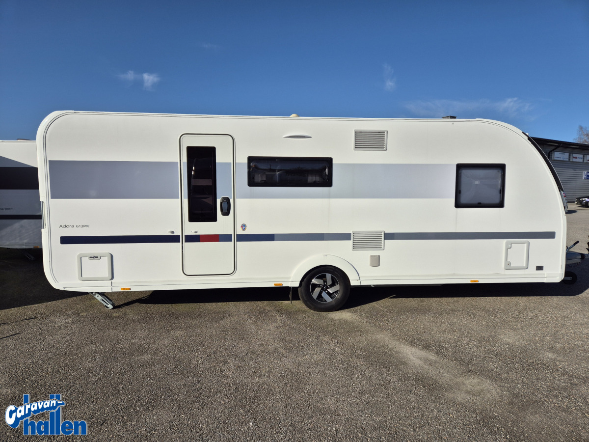 Adria Adora 613 PK (Pluspaket/AC-bodel/2års garanti), bild 1 av 17