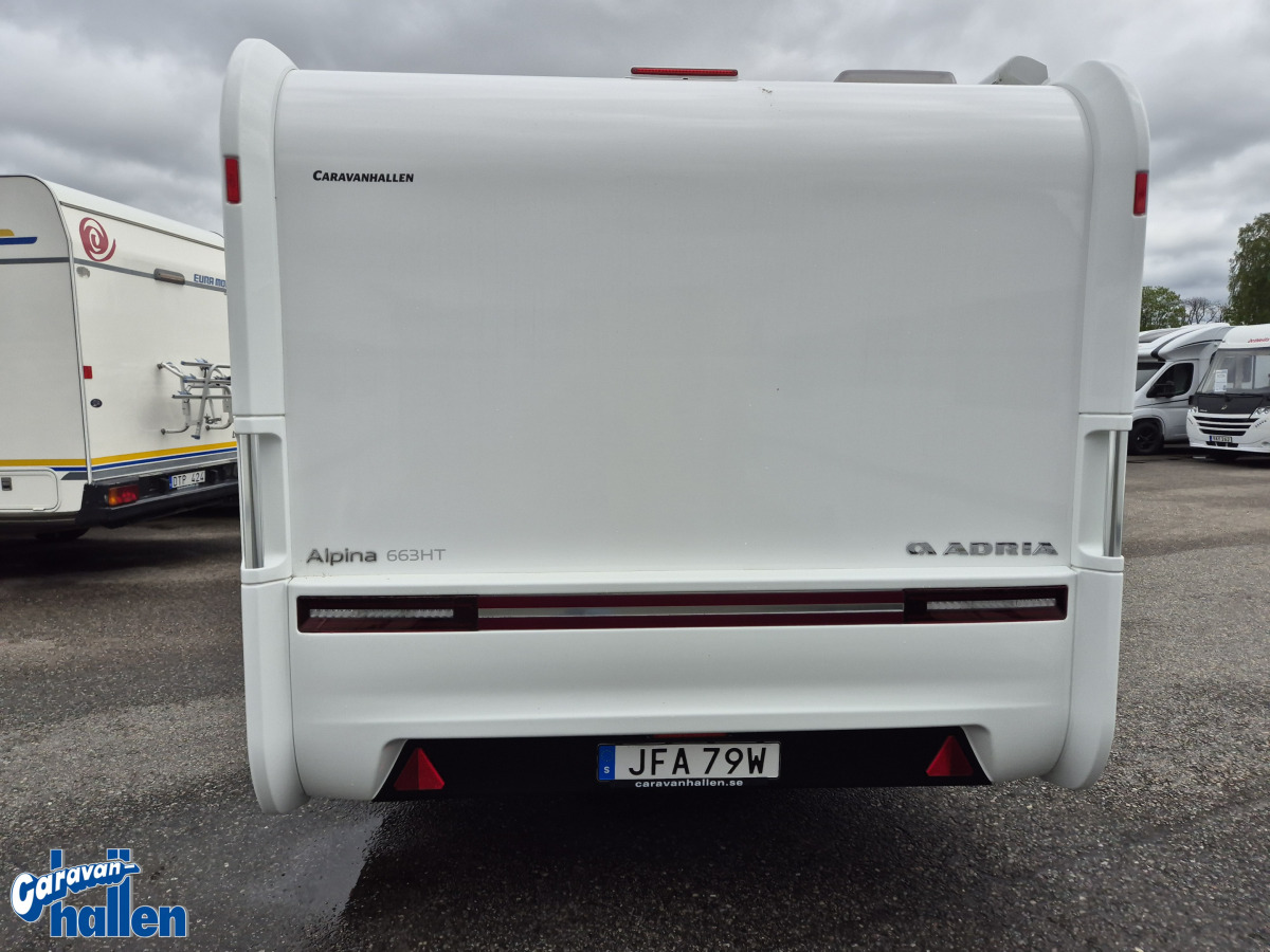 Adria Alpina 663 HT (Tandem/Mover/Hydrauliska stödben), bild 7 av 29