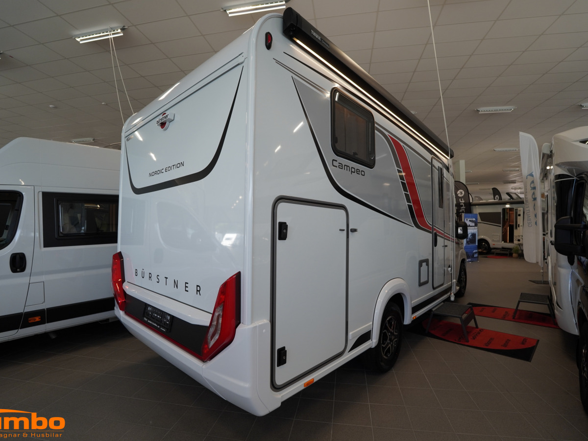 Bürstner Campeo TD 690 G Nordic Edition 140 hk Automat Dieselvärmare, bild 20 av 21