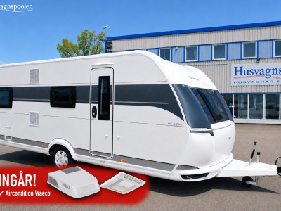 Hobby 545 KMF De Luxe Alde AC Barnkammare