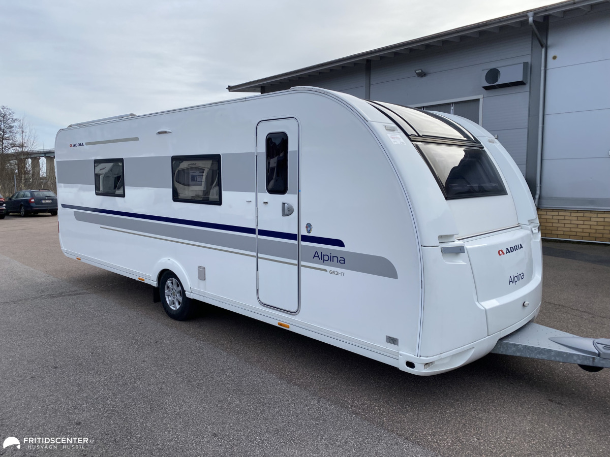 Adria ALPINA 663 HT *ALDE Värme / Queenbed *, bild 1 av 23