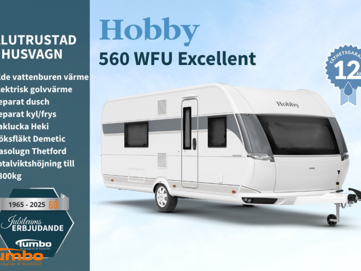 Hobby 560 WFU Excellent, Alde, Ugn, bild 2 av 25
