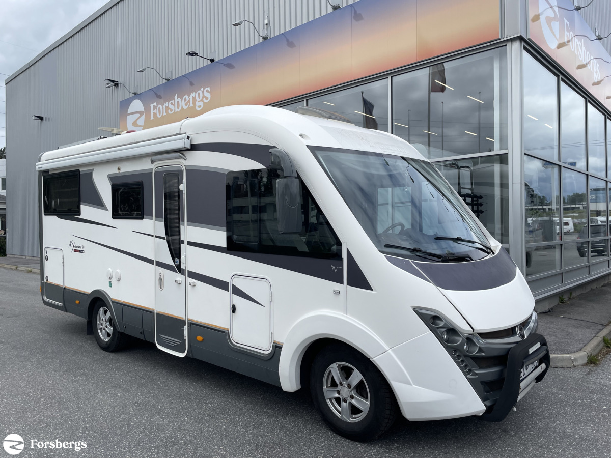 Mobilvetta K-YACHT 80 TEKNI LINE / Sittgrupp bak / Nedfällbara taksängar fram och bak / Ugn /, bild 1 av 15