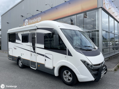 Mobilvetta K-YACHT 80 TEKNI LINE / Sittgrupp bak / Nedfällbara taksängar fram och bak / Ugn /