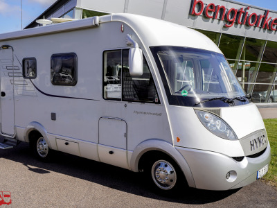 Hymer B 508 CL Dubbelsäng Under 6 meter