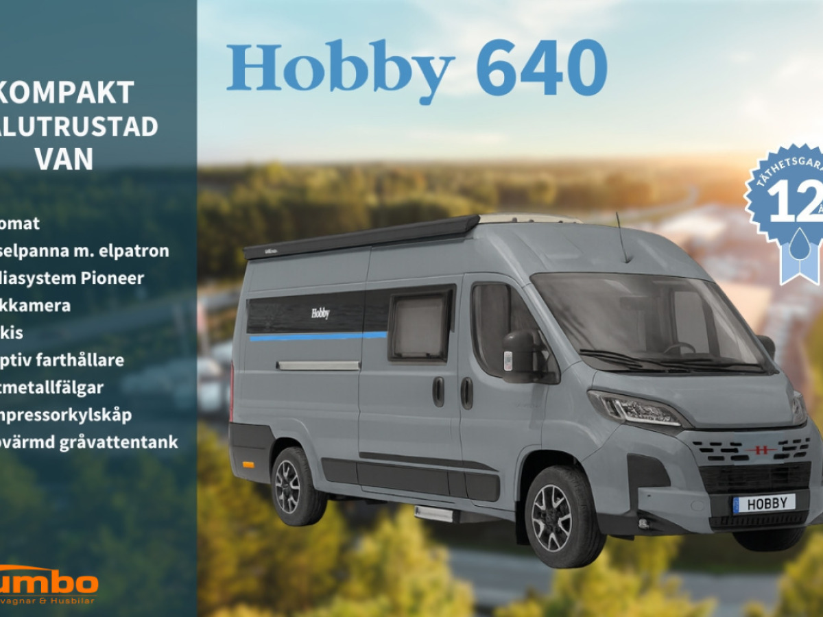 Hobby ONTOUR VAN 640 ET Automat 140hk Diselpanna, bild 1 av 21