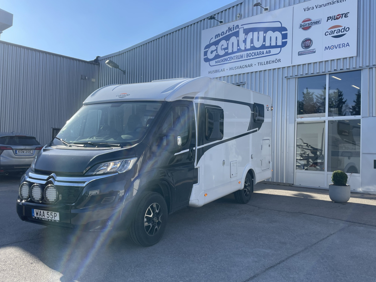 Carado V 337 Höga Långbäddar Solcell Cykelställ 3500kg, bild 2 av 21
