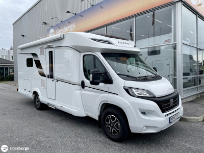 Hobby T70 E / Låga Långbäddar / Toa dusch bak / AC