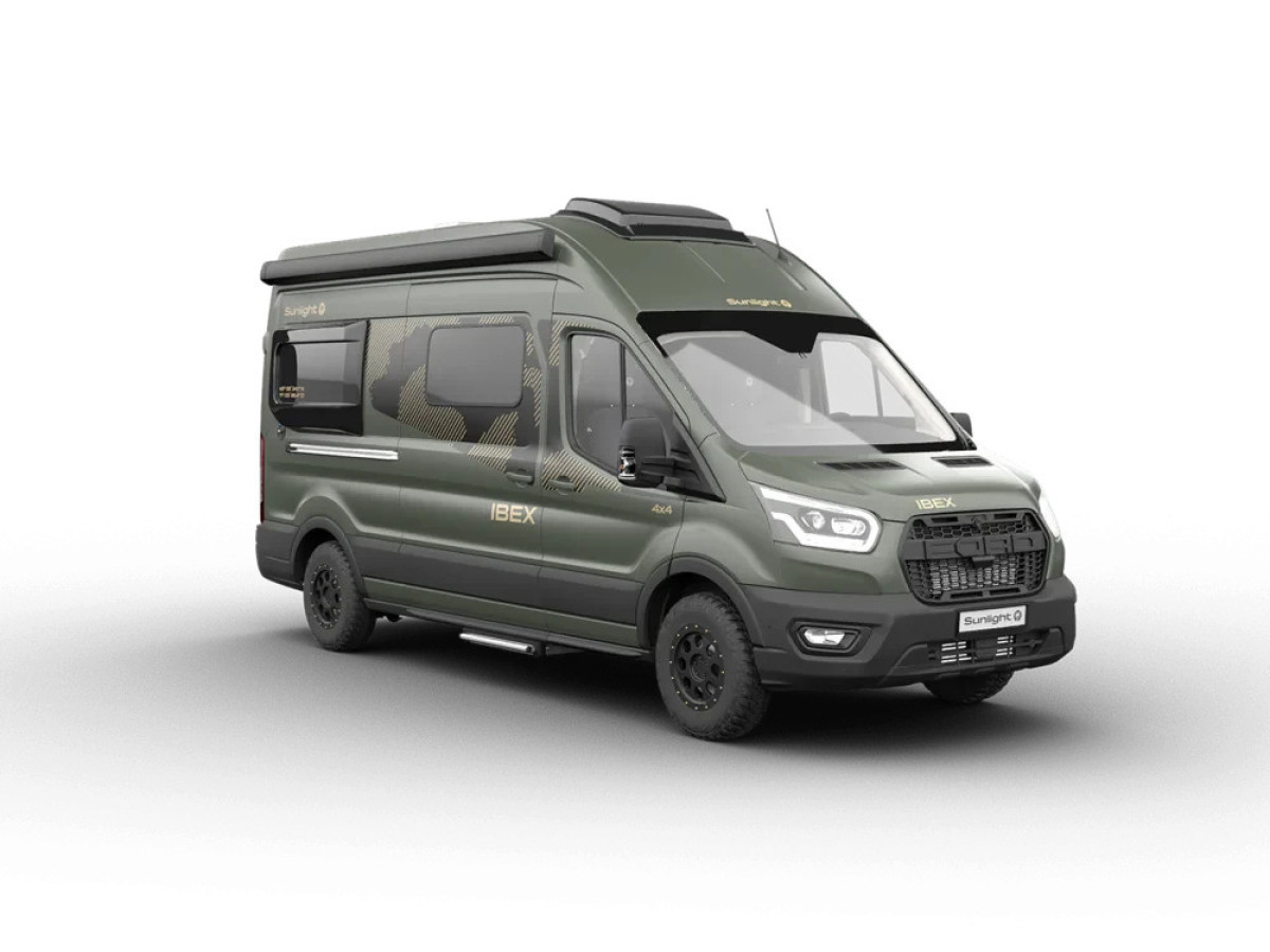Sunlight Ibex 603D 4x4 Green Trek dragkrok, bild 1 av 20