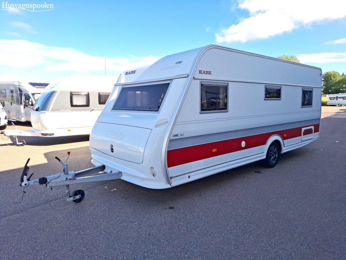 KABE CLASSIC 560 XL KS Dubbelbädd, Cykelställ, Markis, Solpanel, bild 4 av 12