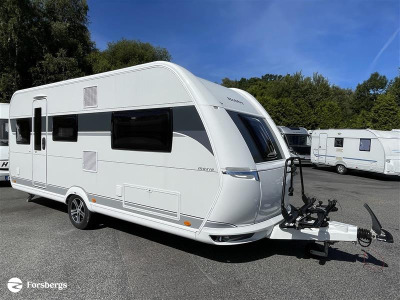 Hobby 495 UL MAXIA // SMIDIG HUSVAGN PERFEKT FÖR TVÅ // CYKELSTÄLL