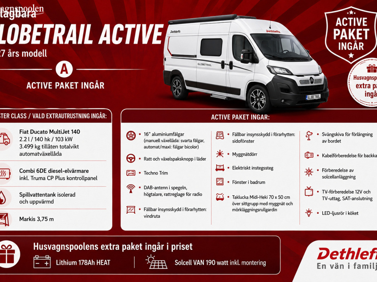 Dethleffs Globetrail 600 DS Active Automat, bild 7 av 21