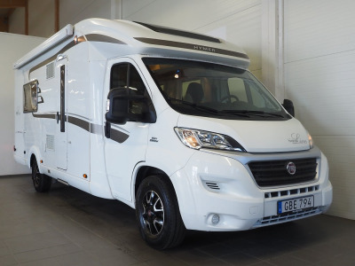 Hymer T 668 CL Bianco Line Låga Långbäddar I AUT I 3850kg