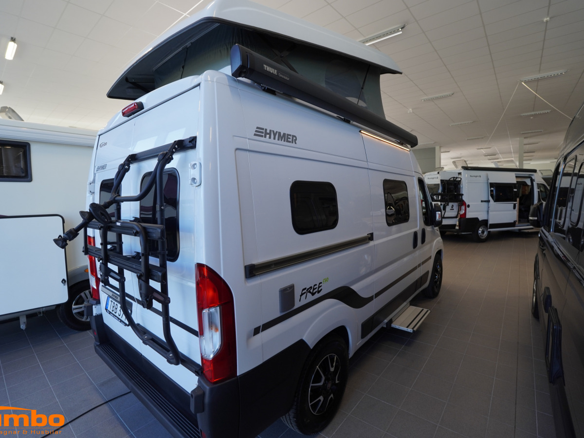 Hymer FREE 540 Pop-up Automat 140hk Cykelställ, bild 18 av 20
