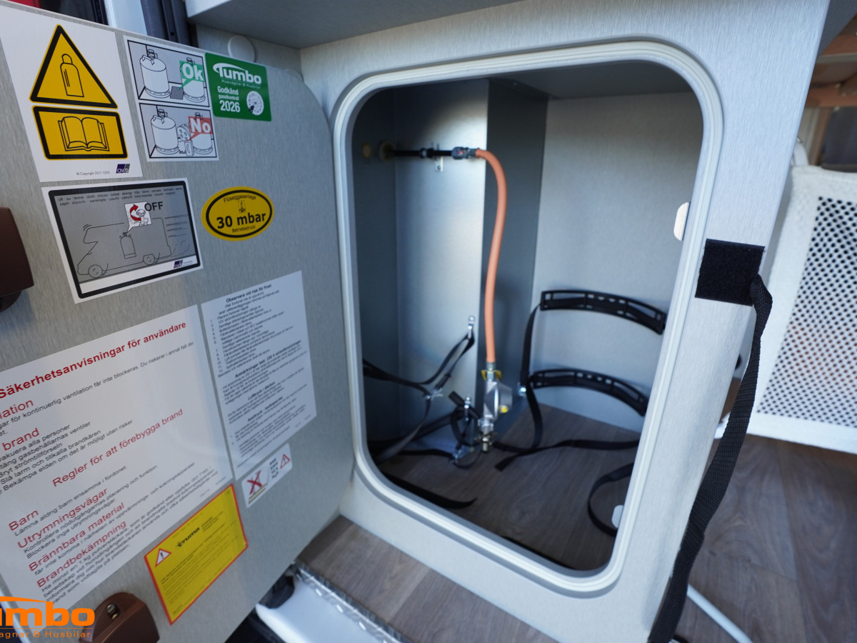 Hymer FREE 540 Pop-up Automat 140hk Cykelställ, bild 20 av 20