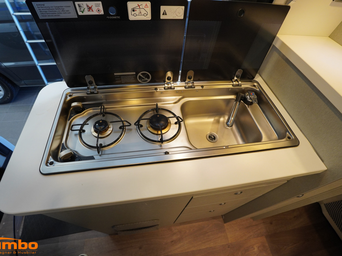 Hymer FREE 540 Pop-up Automat 140hk Cykelställ, bild 7 av 20