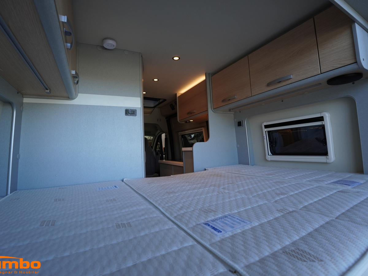 Hymer FREE 540 Pop-up Automat 140hk Cykelställ, bild 12 av 20