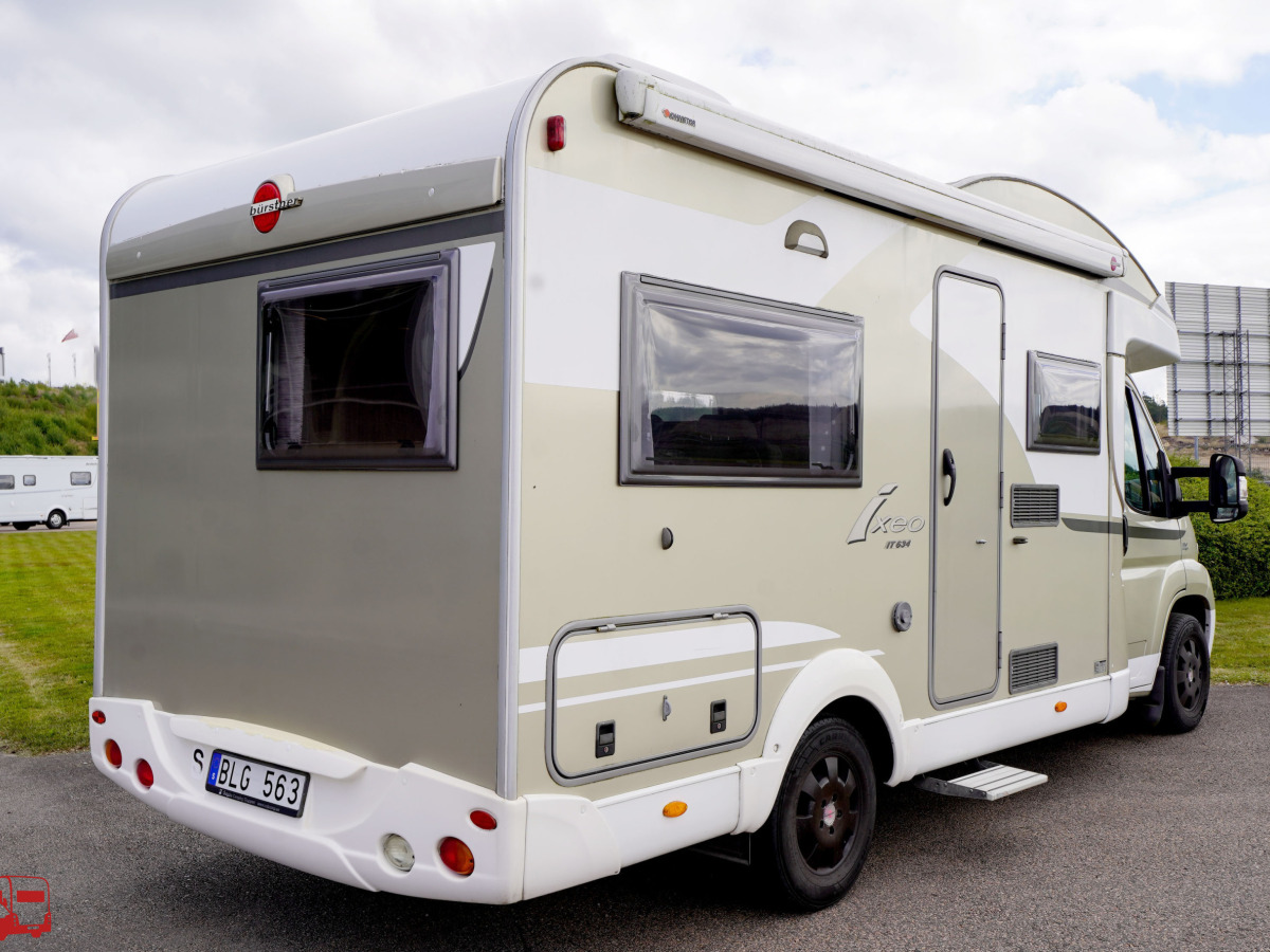Bürstner Ixeo T 634 Taksäng Fransk säng AC x2, bild 23 av 39