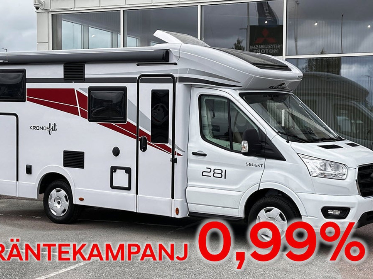 Roller Team Kronos FIT 281 P, Aut , 6.69 M, Truma diesel värmare 0,99 Ränta, bild 1 av 18