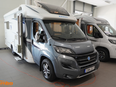 Knaus Sun ti 700 2xAC, Hydrauliska stödben