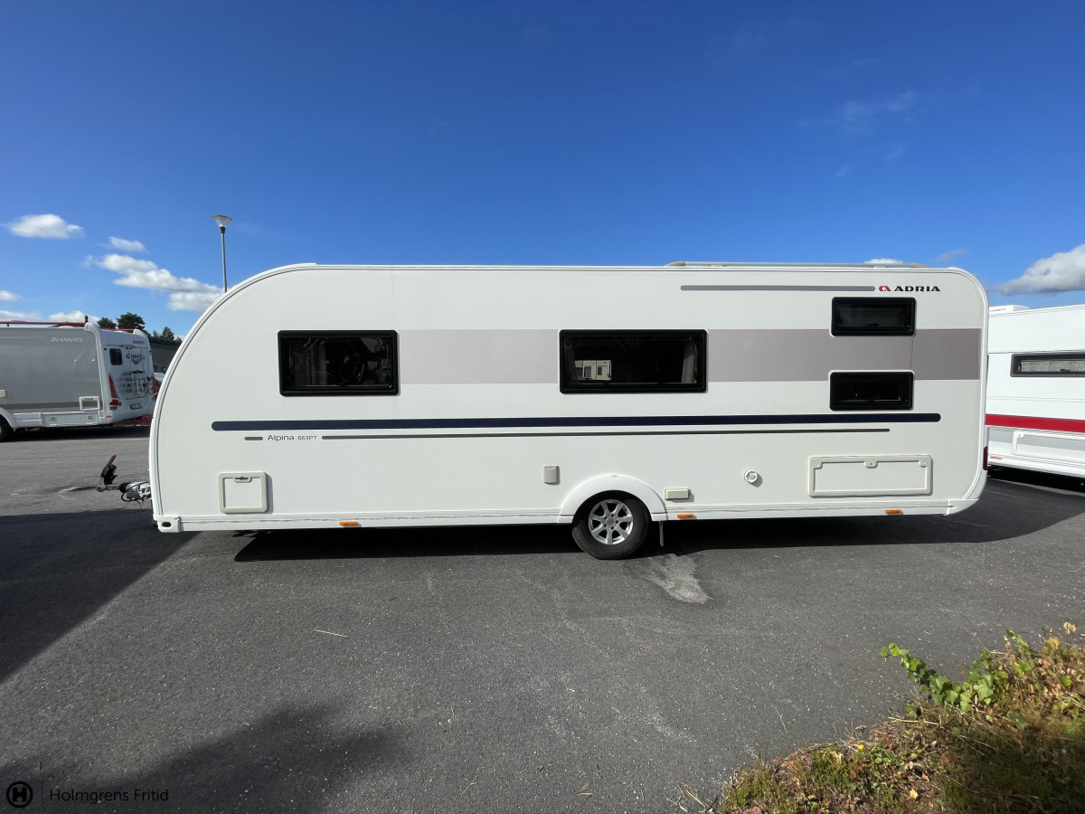Adria ALPINA 663PT BARNKAMMARE QUEENSBED CYKELSTÄLL, bild 5 av 20