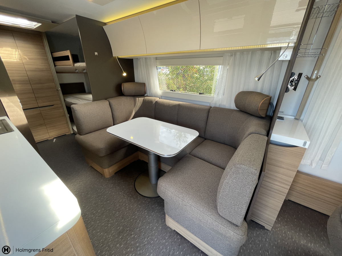 Adria ALPINA 663PT BARNKAMMARE QUEENSBED CYKELSTÄLL, bild 10 av 20