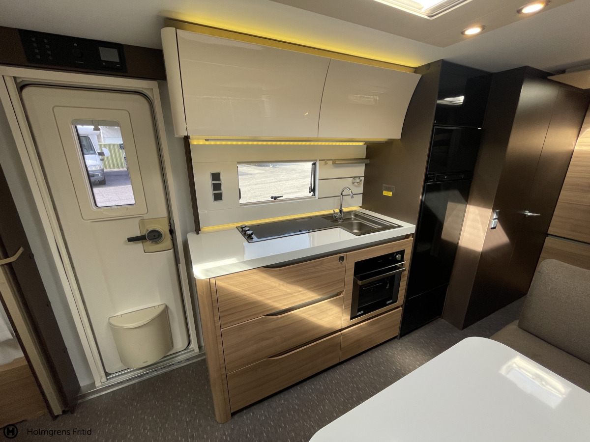 Adria ALPINA 663PT BARNKAMMARE QUEENSBED CYKELSTÄLL, bild 11 av 20