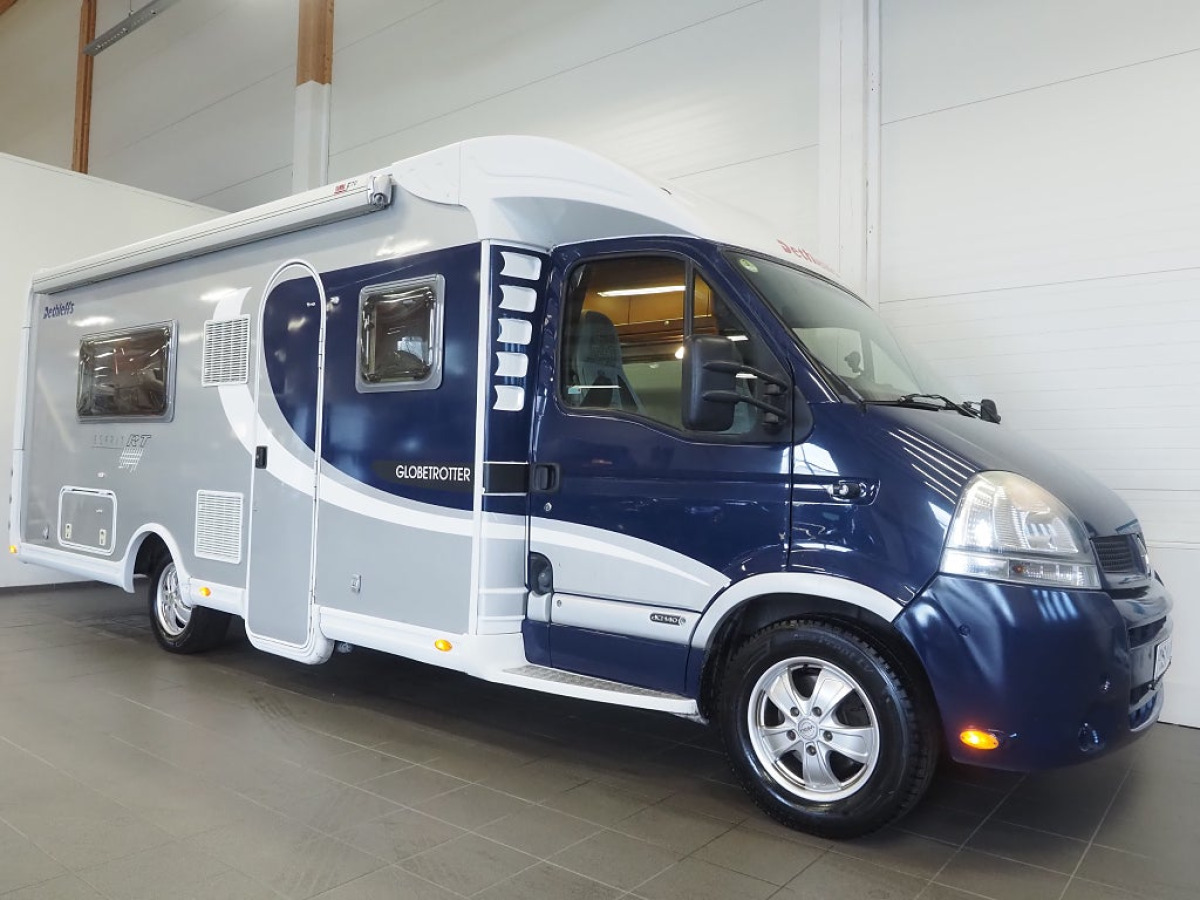 Dethleffs Globetrotter Esprit RT Alde Markis Cykelställ Låga långbäddar 3500kg, bild 2 av 28