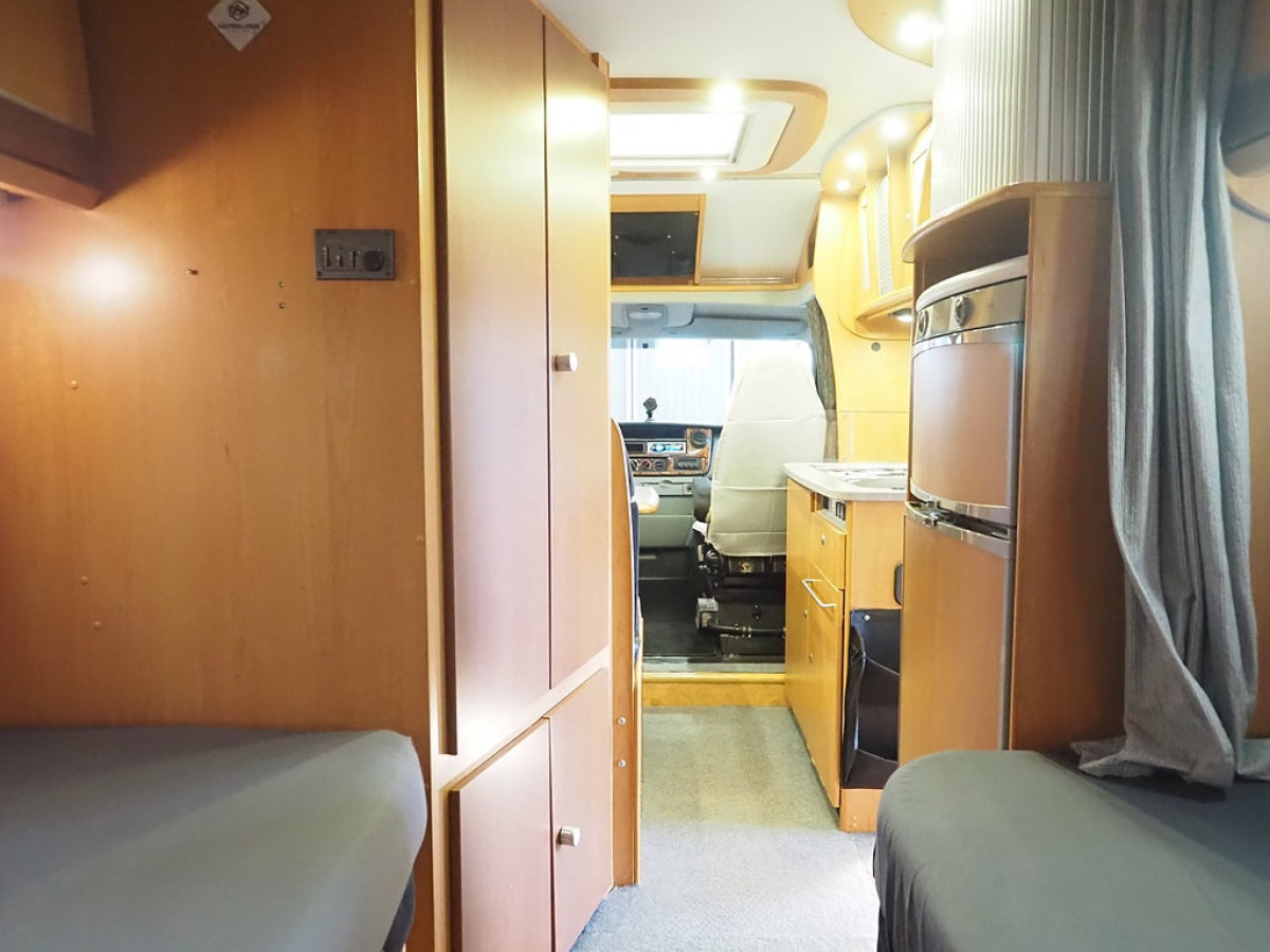 Dethleffs Globetrotter Esprit RT Alde Markis Cykelställ Låga långbäddar 3500kg, bild 21 av 28