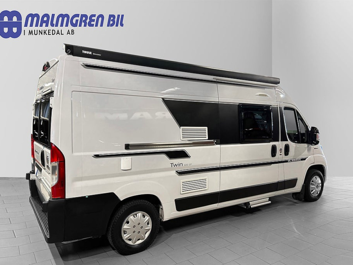 Adria Twin 600 SP SUPREME 150hk AUTOMAT ALDE Solcell Cykelställ, bild 2 av 34