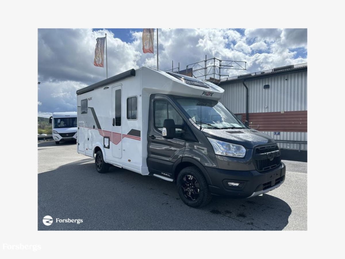 Pilote 690 GJ Atlas - Stort energipaket / Dieselpanna med elpatron / Trail utförande med svart front och grå hytt, Kommer snart, bild 1 av 1