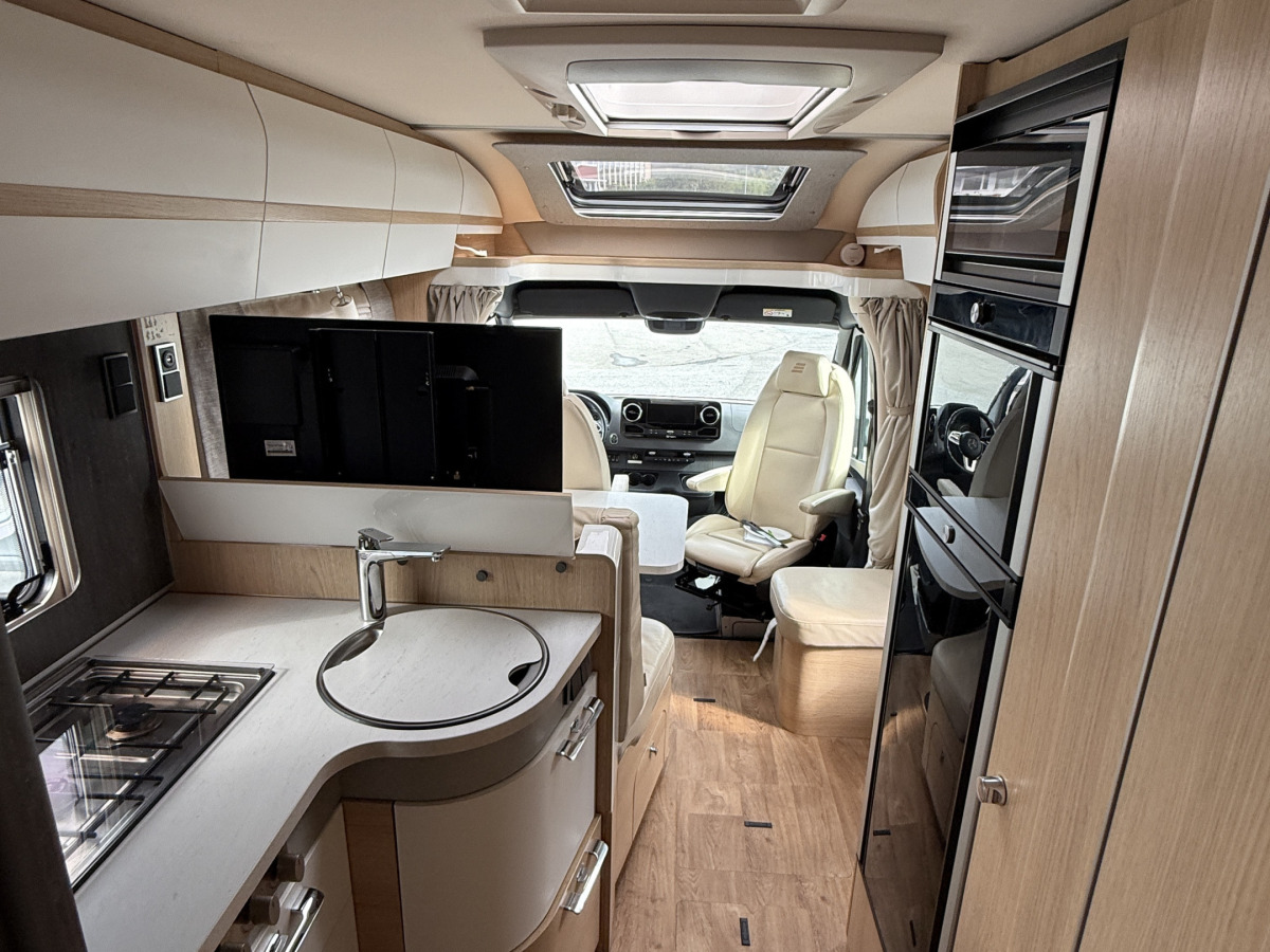 Hymer B 780 ML / AUTOMAT / ALDE / LÅNGBÄDDAR / MERCEDES, bild 28 av 28
