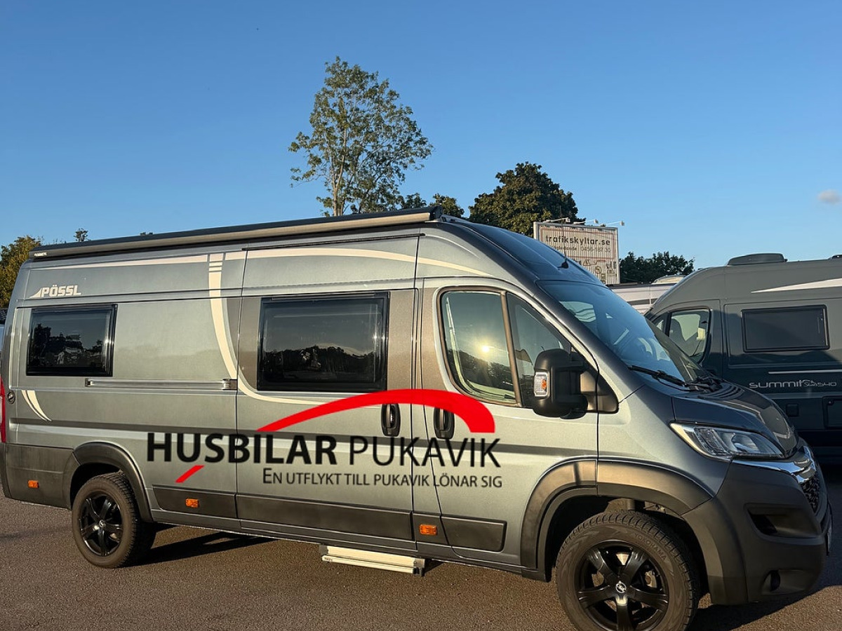 Pössl Roadcruiser 4800 mil All in pkt Solcell Luftfjädring, bild 1 av 12
