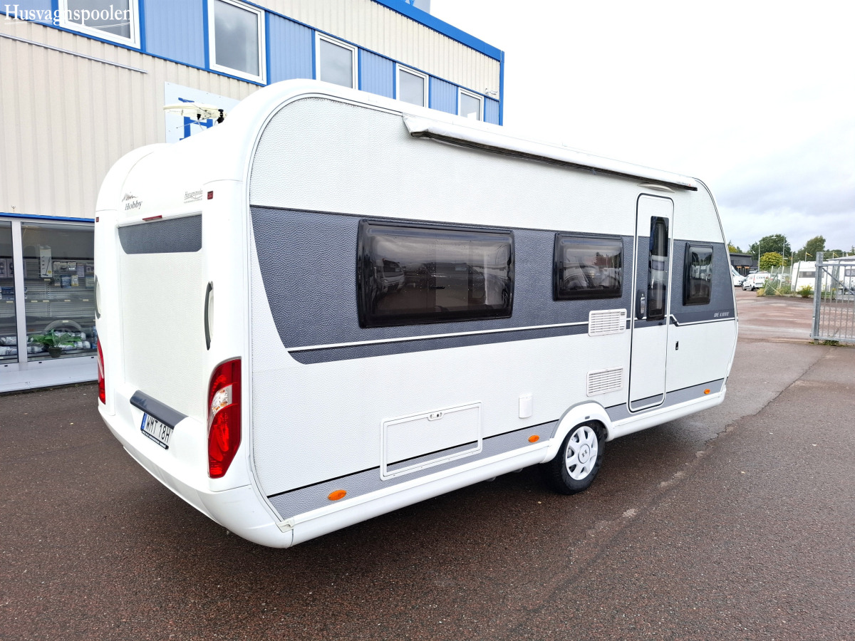 Hobby 460 LU De Luxe Långbäddar, Solpanel, Markis, bild 2 av 9