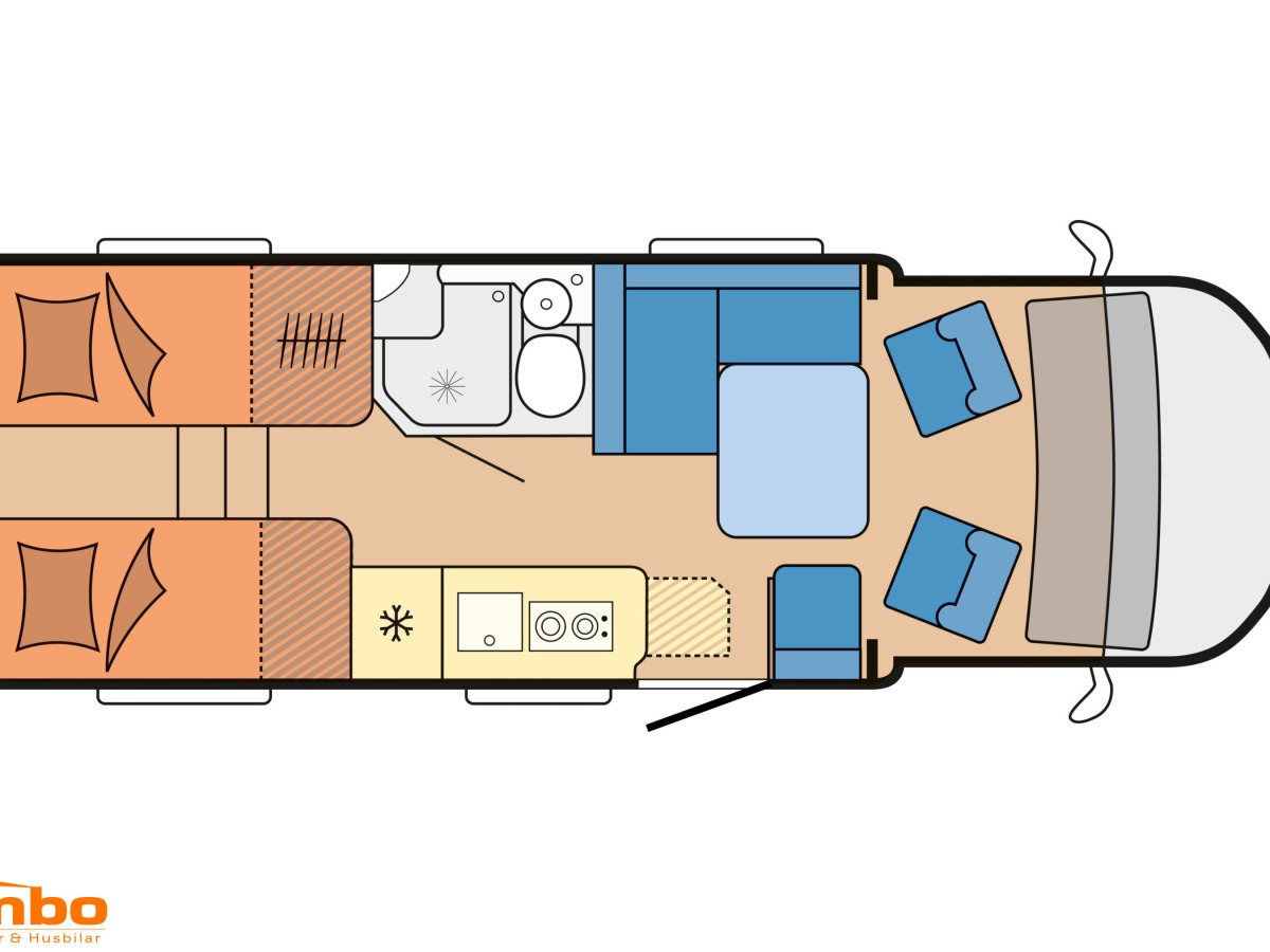 Hobby Prestige T 710 GE - Sverigepaket, bild 11 av 19
