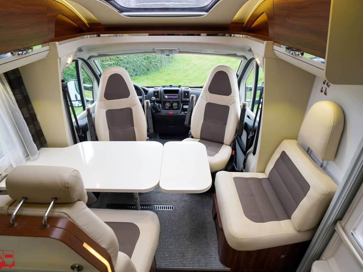 Adria CORAL S 670 SLT Låga enkelsängar ALDE, bild 6 av 40