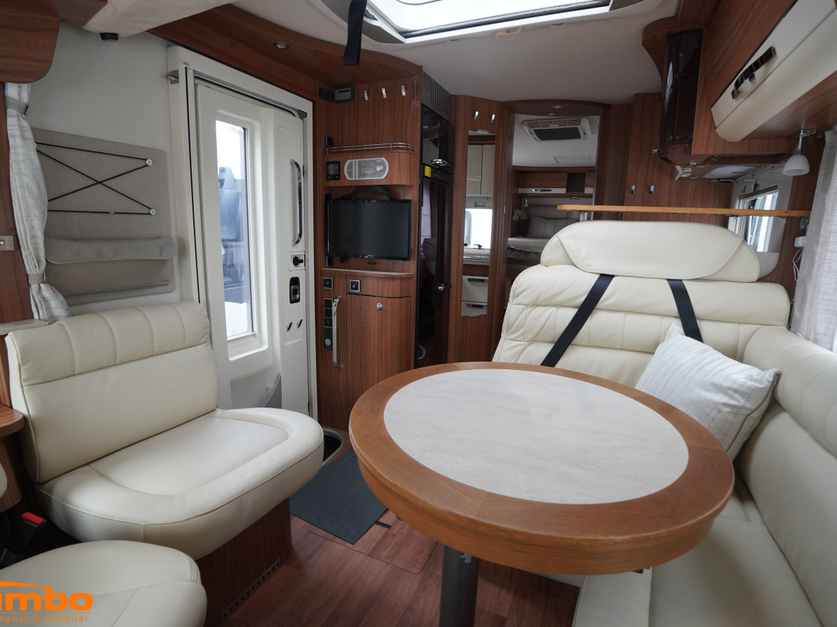 Hymer B 708 PL ED-S Automat 177hk Hydraulben Solcell, bild 2 av 25