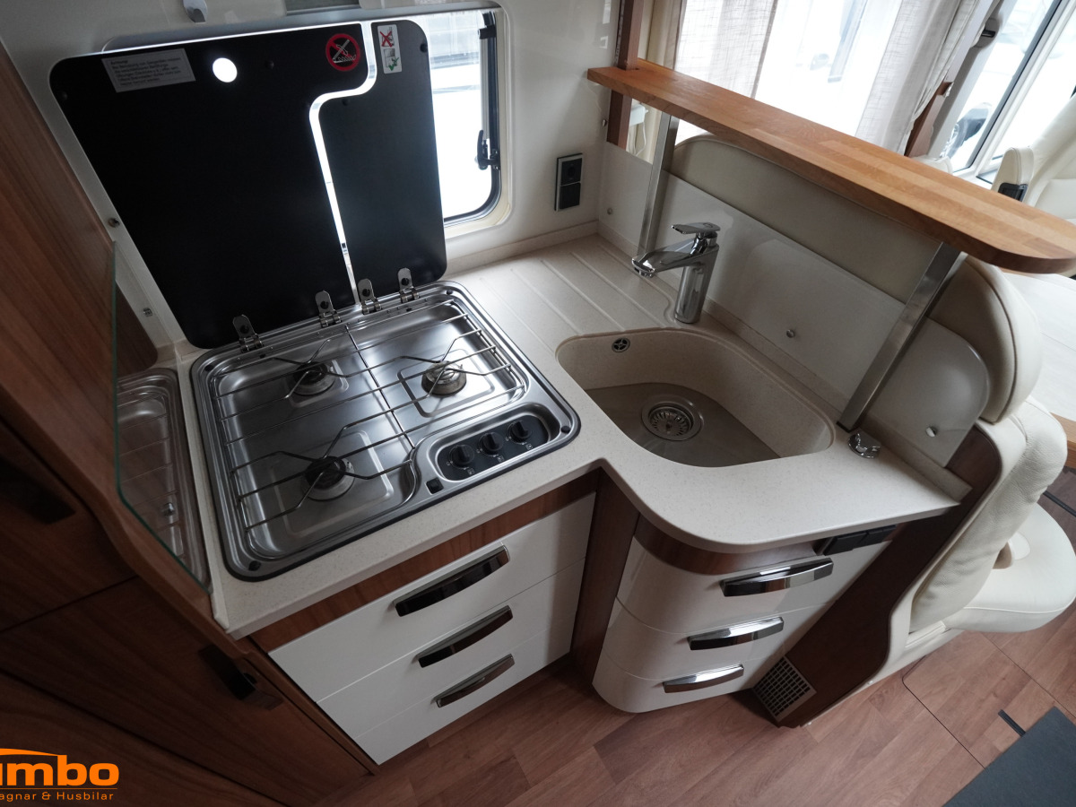 Hymer B 708 PL ED-S Automat 177hk Hydraulben Solcell, bild 10 av 25