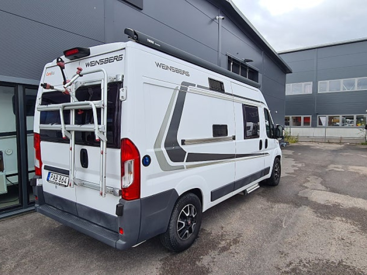 Weinsberg Carabus 600 MQ Dubbelbädd, Solceller, cykelställ, bild 2 av 14