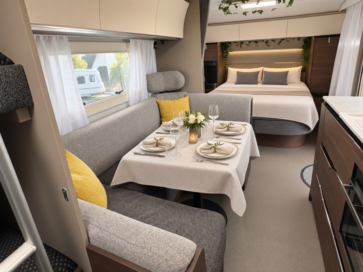 Adria ALPINA 663 PT (Isabella Commendore North med Mega Frame stativ), bild 4 av 8