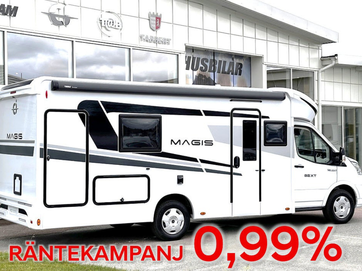 Ci Magis 82 XT Alde värme, långbädd, taksäng, Automat 8G 0,99 Ränt, bild 1 av 22