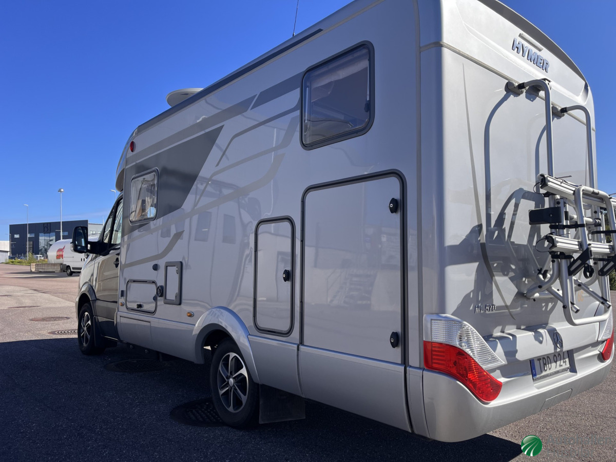 Hymer MLT 570 / Långbädd / Automat / Mercedes, bild 4 av 13